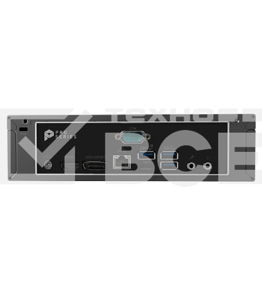 Неттоп MSI PRO DP21 13M-607RU black (Pen G7400/4Gb/128Gb SSD/noDVD/VGA int/GbitEth/WiFi/BT/W11Pro) (9S6-B0A421-666)