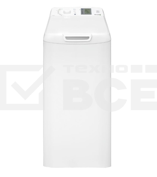 Стиральная машина BRANDT BT16524QE белый, загрузка вертикальная 6.5 кг, 1200 об/мин., класс: C