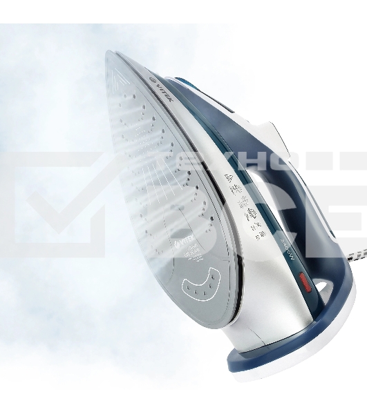 Утюг Vitek VT-8306 2400Вт белый/зеленый