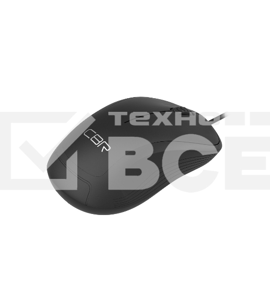 Мышь проводная CBR CM 108 черный, 1000 dpi, USB, кнопки - 3