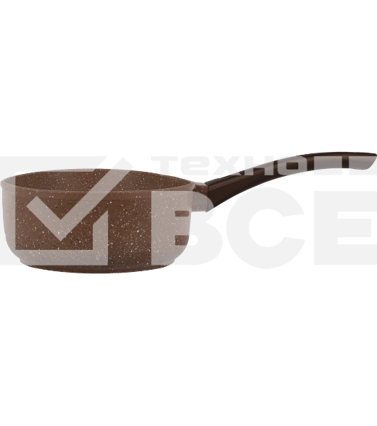 Ковш Maunfeld Carmel MF18CRM01SP из литого алюминия со стеклянной крышкой, 18 см, 1,6 л
