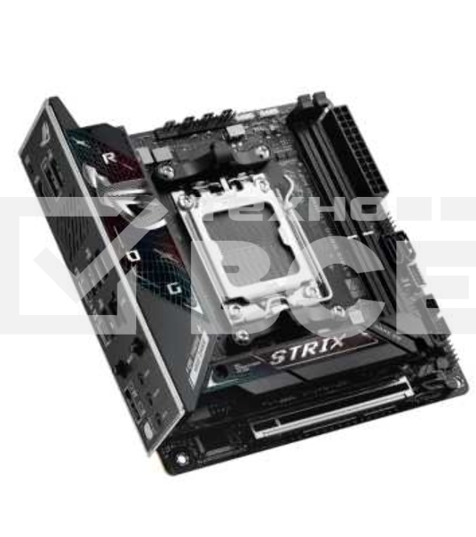 Материнская плата ASUS ROG STRIX B850-I GAMING WIFI, AM5, AMD B850, 2xDDR5, 2xM.2, 2xSATA, PCIe 4.0 x16, 1xHDMI, 1xUSB Type-C, 1x2.5Gb LAN, Wi-Fi 7, Bluetooth 5.4, 5xUSB-A 10Gbps , 1xUSB-C 20Gbps, 2xUSB-A 2.0, 3x3.5 мм, S/PDIF, 7.1, Mini-ITX