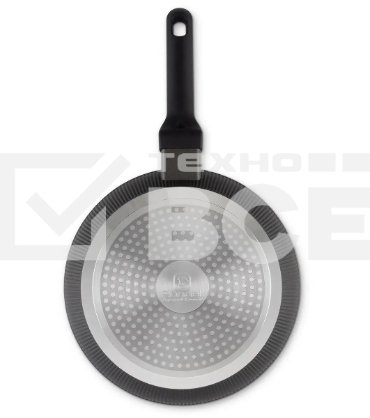 Сковорода Rondell Shell RDA-1926 круглая 26 см покрытие: Xylan Plus ручка несъемная (без крышки) темно-серый