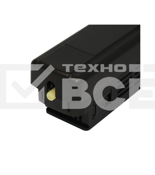 Дозатор для мыла Puff-8110Bl 350 мл, черный, ABS-пластик