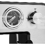 Кофеварка рожковая Kitfort КТ-7515 серебристый, исп. кофе - молотый, 1 л, 1450 Вт, 15 бар, фото4