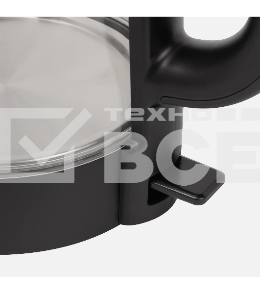 Чайник электрический Tuvio TKG0117, с подсветкой, блокировка включения без воды