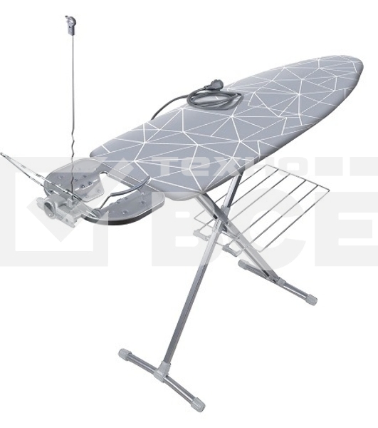 Доска гладильная НИКА Nika best НБ/5 линии на сером 40х122 см перф. лист, пд/б, удл