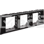 Рамка-суппорт 6мод. Avanti для In-liner Front черный ДКС 4402916, фото4