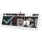 Клавиатура проводная A4Tech Bloody B810RC USB белый/черный, фото7