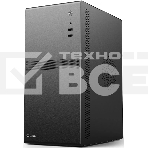 Компьютчерный корпус CBR mATX Minitower V201, без БП, 2хUSB 2.0, HD Audio+Mic, черный PCC-MATX-V201-WPSU, фото5