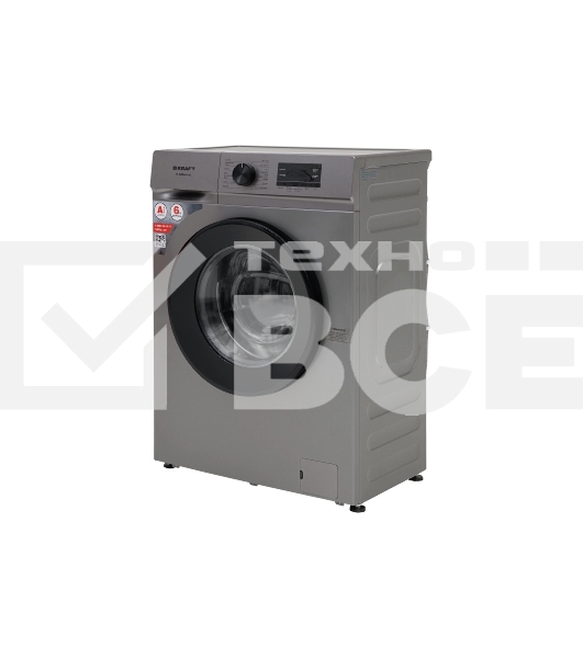 Стиральная машина KRAFT KF-MBDS6109G серый, загрузка фронтальная 6 кг, 1000 об/мин, класс: А+++