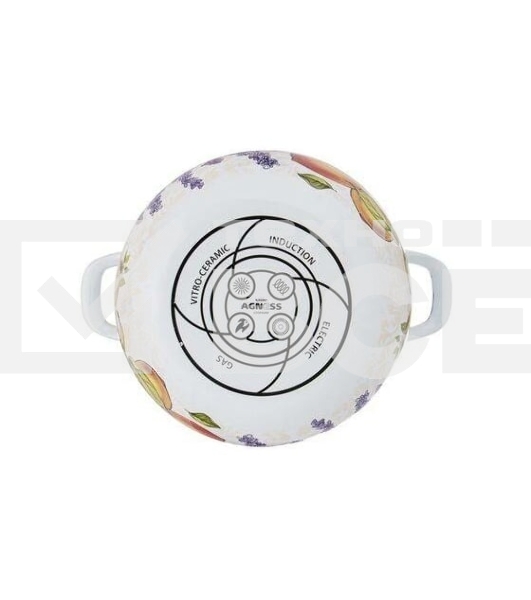 Кастрюля AGNESS 934-546 Прованс лимоны, 2.0 л