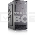 Компьютерный корпус с блоком питания 450Вт. Сase Forza mATX, 450W, 2xUSB 3.0, Black, w/o FAN, 12 см fan PSU, power cord, фото 1