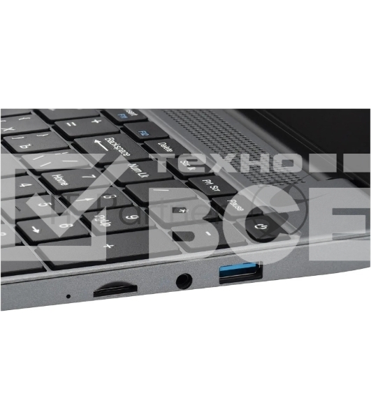 Ноутбук IRU Tactio 15PHR Ryzen 5 7430U 16Gb SSD512Gb AMD Radeon Graphics 15.6' IPS FHD (1920x1080) Windows 11 Pro 64 black WiFi BT Cam 4000mAh (2150148)