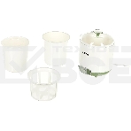 Йогуртница Kitfort KT-2005 20Вт 1б. 1500 мл белый/зеленый, фото7