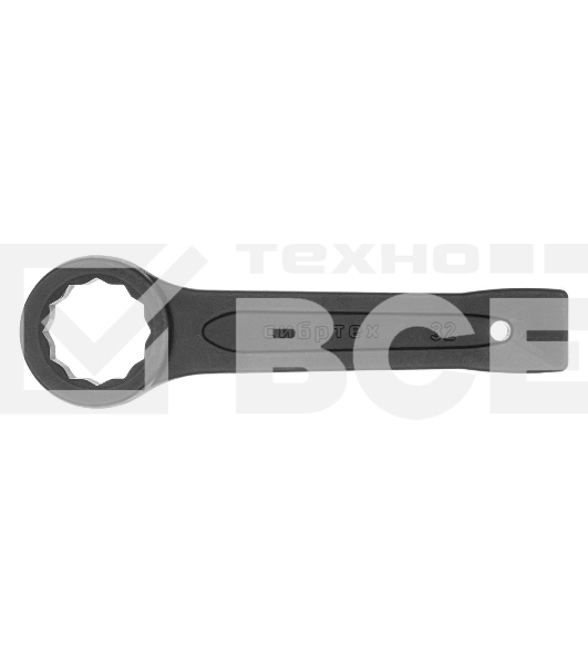 Ключ кольцевой Сибртех 14274 ударный, 32 мм