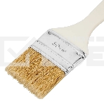 Кисть флейцевая Сибртех, 50, 8, натуральная щетина, пластиковая рукоятка, 10шт, фото5