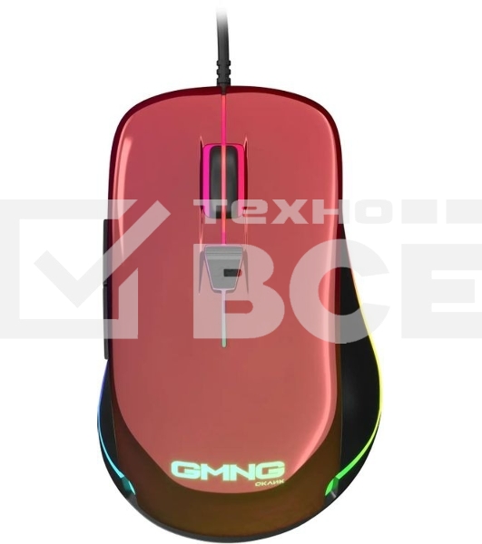 Мышь проводная GMNG 850GM красный, 7200 dpi, USB, кнопки - 6