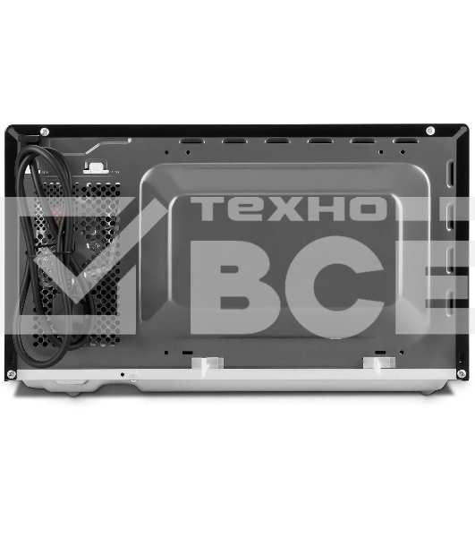 Микроволновая печь Rondell RDE-MW203 черный/серебристый, 20 л, 700 Вт, переключатели - кнопки