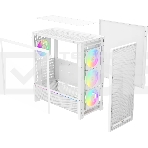 Корпус Ocypus Delta C70 WH ARGB, Midi-Tower, белый, 4 x 120 мм, фото3