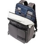 Рюкзак мужской Piquadro Wollem Rubber CA6238W129W/GRN серый/черный полиуретан, фото4