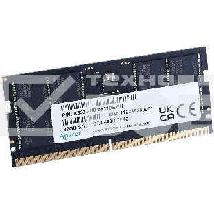 Оперативная память Apacer, DDR5, 32GB (1x32GB), 4800MHz, CL40, SO-DIMM