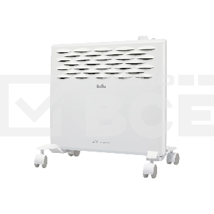 Конвектор Ballu Ettore BEC/ETMR-1000 белый, 1000 Вт, 15 м2, термостат