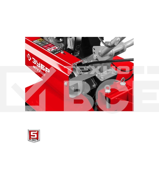 Мотоблок ЗУБР МТУ-350 бензиновый усиленный 212 см3