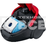 Пылесос Samsung VC20M253AWR красный, 460/2000 Вт, уборка сухая, пылесборник мешок, 2.5 л, фото2