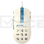 Мышь проводная A4Tech Bloody W72 Ultra Pixels Blue рисунок/бежевый/голубой, 20000 dpi, USB, кнопки - 7, фото 1