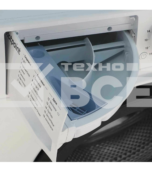 Стиральная машина Hotpoint NSS 6015 K RU белый, загр. фронтальная макс.: 6 кг 1000 об/мин класс: А