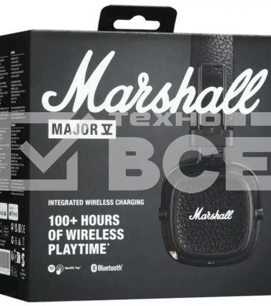 Наушники Marshall Major V On-Ear Wireless  черный