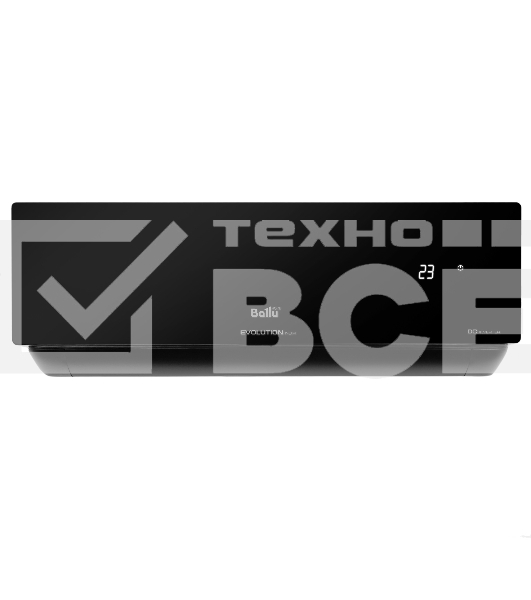 Блок внутренний сплит-системы Ballu BSUI-FM/in-18HN8/EU_BL инвертор, 18000 BTU, 50 м², 29 дБ, охлаждение, обогрев, осушение, черный