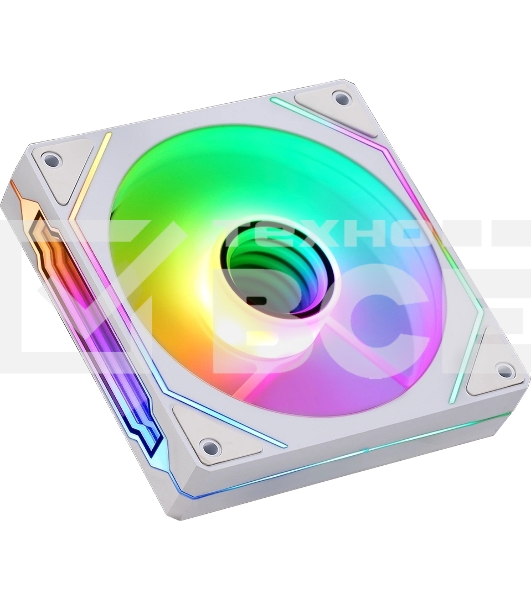 Вентилятор для корпуса Aerocool / Formula Floe 12WH ARPW ARGB белый, 120 мм, 1500 об/мин, 26.8 дБ, 4 pin
