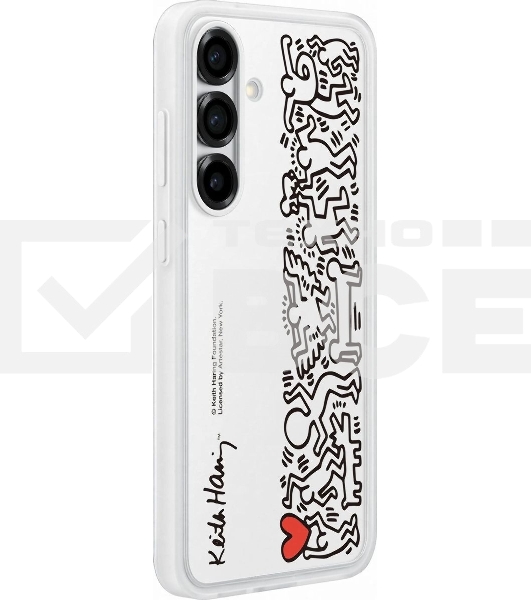 Чехол (клип-кейс) Samsung для Samsung Galaxy S25+ Flipsuit Case S25+ белый/прозрачный