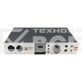 Аудиоинтерфейс Antelope Audio Discrete 4 Pro Synergy Core 24 бит/192 кГц, 14x20, аналоговые входы: 4, линейные выходы: 4, микрофонные предусилители: 4 Discrete Class-A, ADAT I/O (8 входов/8 выходов),S/PDIF I/O (2 входа/2 выхода), Word Clock: 2