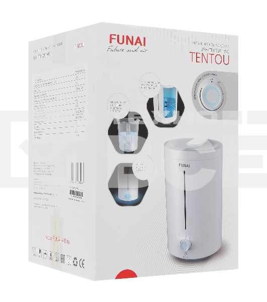 Увлажнитель ультразвуковой FUNAI TENTOU USH-TTM7201WC