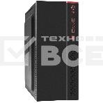 Компьютерный корпус Miditower ExeGate AA-443U-UNS350 (ATX, БП UNS350 с вент. 12см, 2хUSB+1хUSB 3.0+HD Audio, черный), фото 1