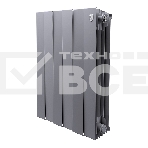 Радиатор биметаллический Royal Thermo PianoForte 500 серебристый - 6 секц., фото 1