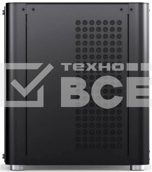 Корпус без блока питания Корпус JONSBO TK-1 Black 2.0 MATX без БП, mini-ITX, micro-ATX, черный