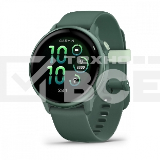 Умные часы Garmin Vivoactive 6 зеленый, зеленый ремешок 42,2мм