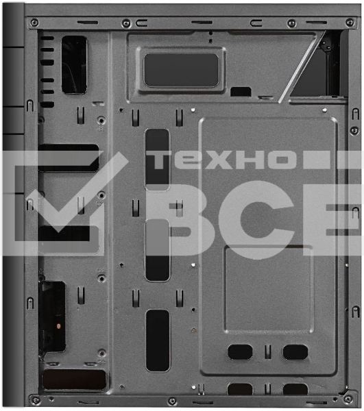 Компьютерный корпус Ginzzu A190 2хUSB 2.0,AU w/o PSU