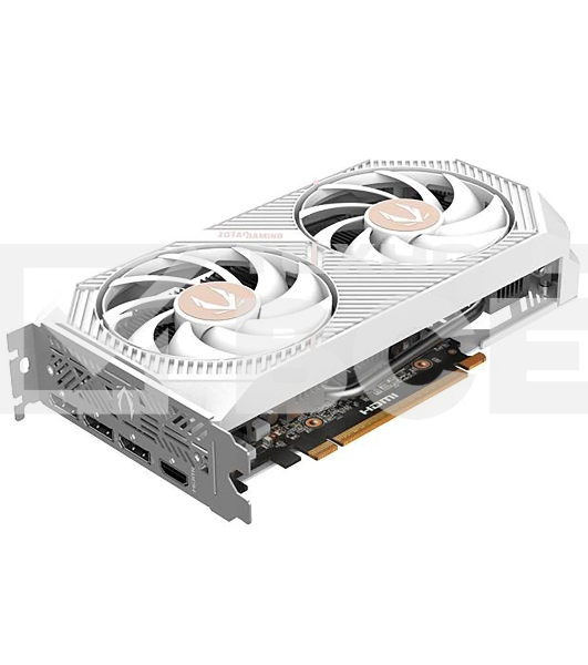 Видеокарта Zotac PCI-E 5.0 RTX 5060 TWIN EDGE OC WHITE ED NVIDIA GeForce RTX 5060 8Gb 128bit GDDR7 2527/28000 HDMIx1 DPx3 HDCP Ret белый