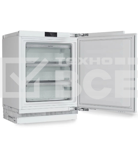 Встраиваемая морозильная камера Liebherr Pure, высота 82-88 см, door-on-door, SmartFrost, сенсорная электроника за дверью.