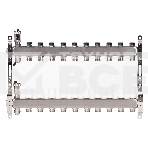 Коллектор Royal Thermo нерж. в сборе универсальный 1' ВР-3/4' НР с автомат. воздухоотвод-ми 10 вых., фото8