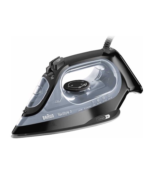 Утюг Braun SI3055BK черный/серый, 2400 Вт, 45 г/мин, 180 г/мин, 270 мл