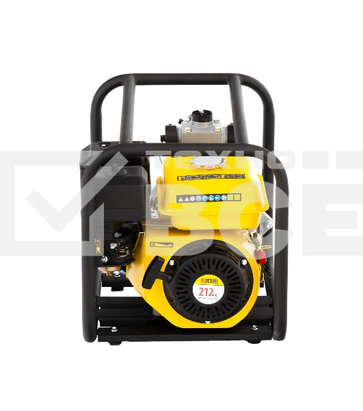 Мотопомпа бензиновая высоконапорная Denzel PX-50H 7 л.с., 2', 600 л/мин, глуб 8 м, напор 65 м