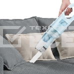 Пылесос вертикальный Kitfort KT-586-2 голубой, питание от сети, 400 Вт, уборка сухая, пылесборник 1,2 л, фото3