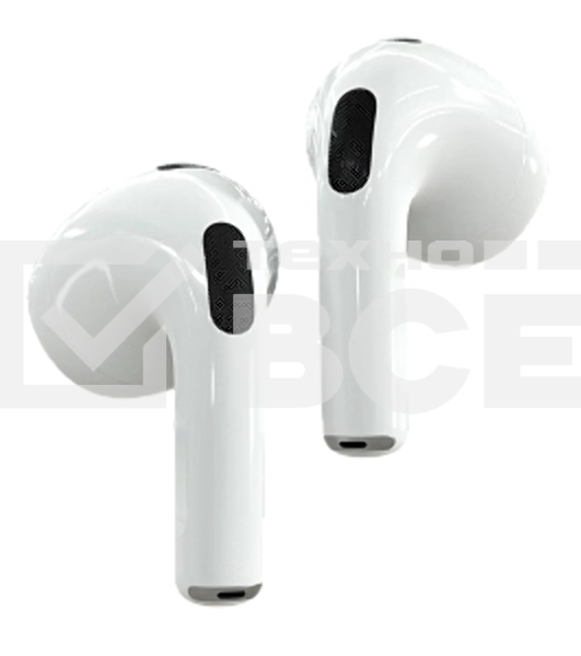 Наушники TWS More Choice БВ11 белый, вкладыши, Bluetooth, сенсорное управление, до 4 ч