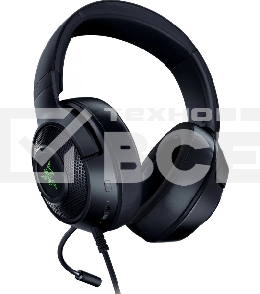 Гарнитура Razer Kraken V3 X чёрный, проводная, USB